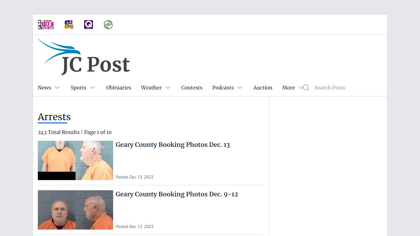 arrests | JC Post