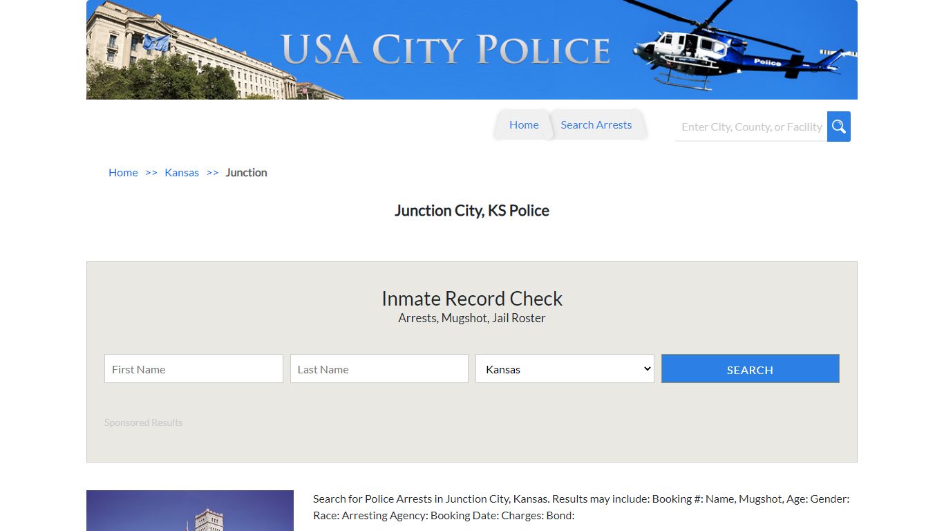Junction City, KS Police | Jail Records